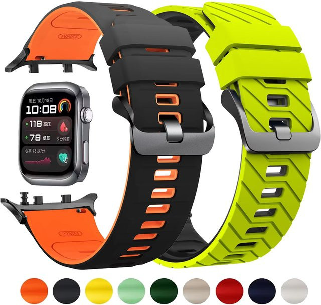 Uhrenarmband Silikon, Huawei Uhr D2, Unisex - Bild 1