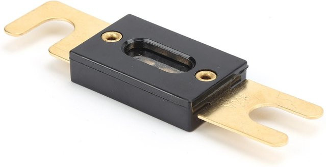 GoolRC ANL Auto-Flachsicherung Vergoldet DC32V Universal für Auto LKW Wohnmobil und Stereoanlage 300A Grau - Bild 1