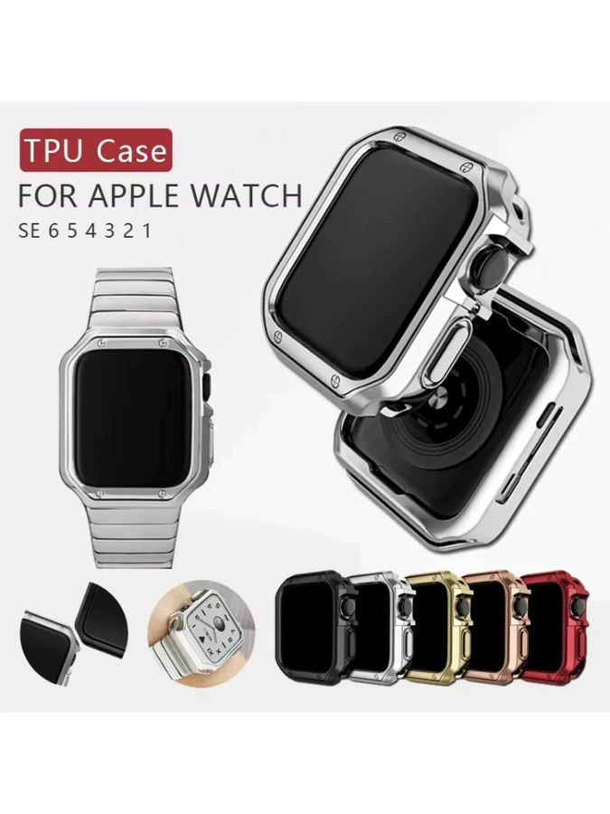 Apple Schutzhülle für Apple Watch, Kunststoff, Gold, Unisex - Bild 6