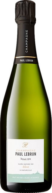 Paul Lebrun Champagne Cuvée Aline, Chardonnay, Brut Nature, Frankreich, 0,75 l - Bild 1