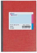 König & Ebhardt Notizbuch Kladde, Hardcover, kariert, Rot/Grau, DIN A5, 96 Blatt - Bild 2
