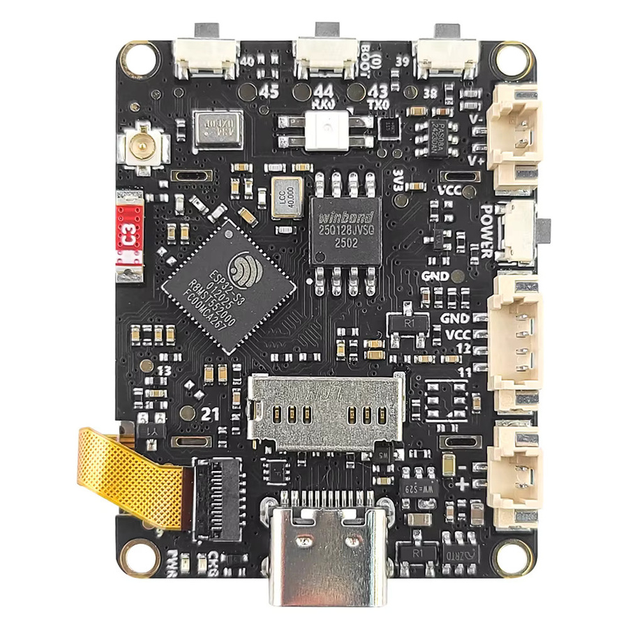 ESP32-S3 N16R8 Entwicklungsboard mit 1,54 Zoll Farbdisplay und WiFi-Modul in Schwarz - Bild 3