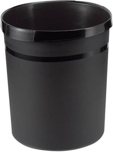 HAN Papierkorb GRIP Schwarz 18 l B: 23,7 cm, T: 31,2 cm, H: 35 cm - Bild 1