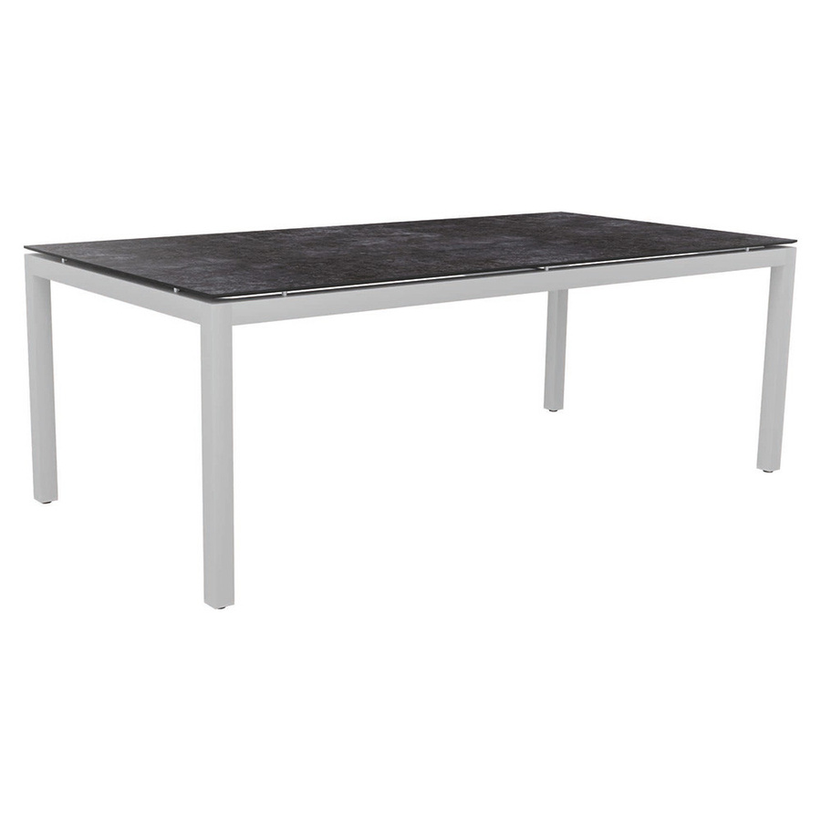 Stern Tischgestell Classic aus Aluminium in Weiß B/T/H: 200 x 100 cm - Bild 1