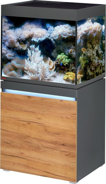 Eheim Aquarium-Kombination Incpiria Marine 230 in Graphit/Nature mit Weißglas - Bild 1