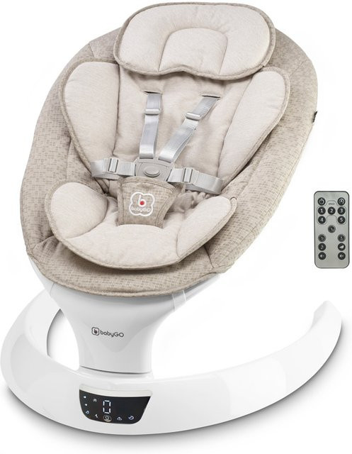 Babygo Babyschaukel Swing in Beige - Bild 1