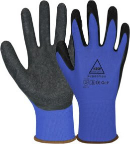 Hase Superflex Blue Montagehandschuh aus Polyester in Blau, Größe 10 - Bild 1
