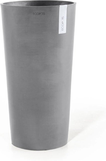 Ecopots Pflanztopf Amsterdam Extrahoch Grau B: 50 cm, T: 50 cm, H: 90 cm - Bild 1
