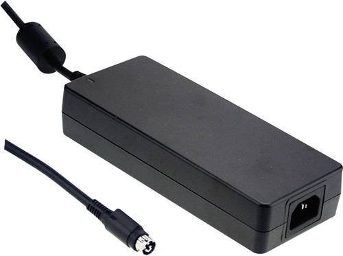 Mean Well GST160A20-R7B Tischnetzteil in Schwarz mit 20 V/DC, 8A und 160W - Bild 1