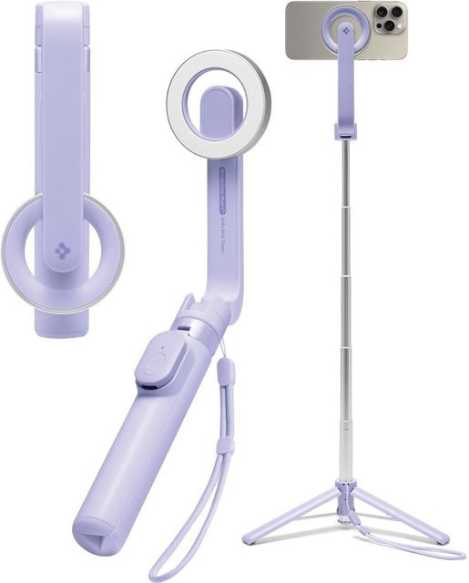 Spigen S571W MagSafe Bluetooth Selfie-Stick Stativ in Lavendel - Bild 1