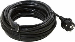 as-Schwabe Eis-Stop-Heizkabel mit Thermostat, Farbe: Schwarz, Länge: 10 m - Bild 1