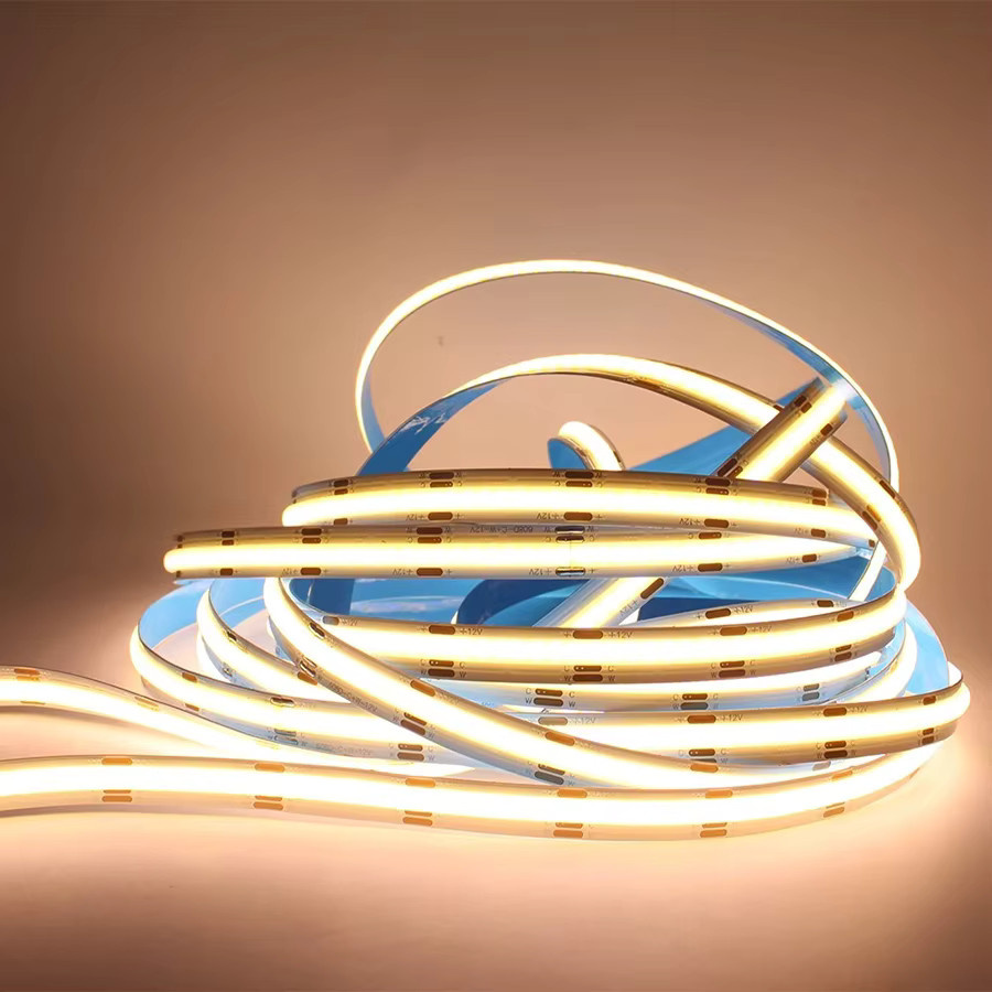 JOYLIT FCOB CCT LED-Streifenlicht, 5m, dimmbar, 608 LEDs/m, 2500K bis 6500K, Weiß - Bild 2