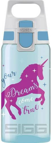 SIGG Trinkflasche VIVA ONE Unicorn Hellblau transparent 500ml - Bild 1
