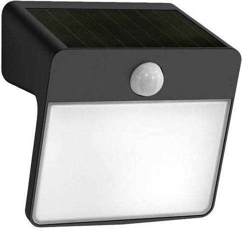 Philips Yarixa Solar LED Außenwandleuchte mit Bewegungsmelder und Dämmerungssensor, Schwarz - Bild 1