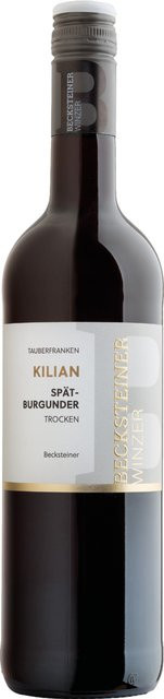 Becksteiner Winzer Kilian Spätburgunder Rotwein, Baden, 2024, trocken, 0,75 l - Bild 1
