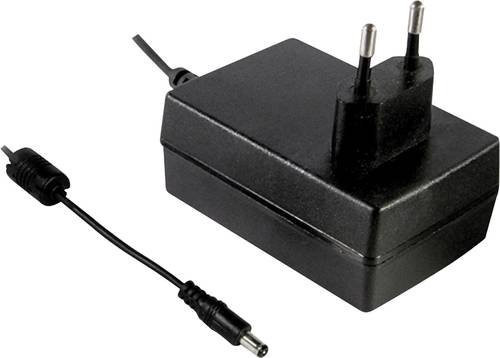 Mean Well GST36E12-P1J Steckernetzteil Schwarz, 12 V/DC, 3000mA, 36W mit Barrel-Plug - Bild 1