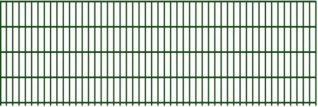 Fa-Bausysteme Doppelstabmatte 8/6/8 mm in Moosgrün, B: 250 cm, H: 83 cm - Bild 1