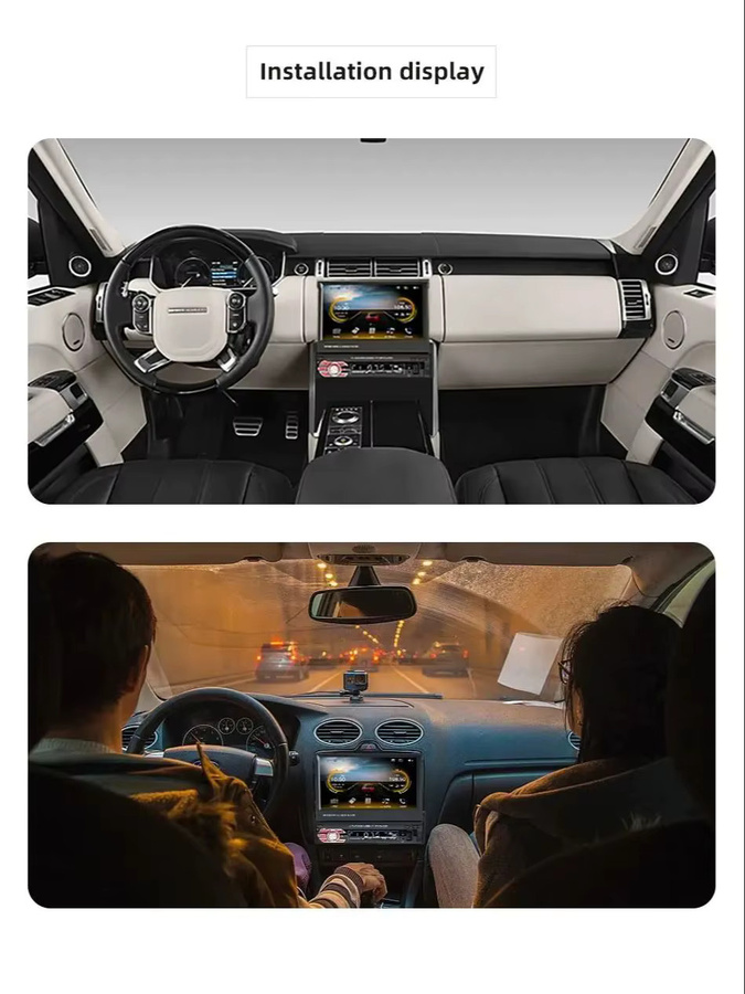 ESSGOO Universal Autoradio 1 DIN mit 7 Zoll ausklappbarem Touchscreen, CarPlay, Android Auto, Bluetooth, USB, AUX und AM/FM MP5 Player in Schwarz - Bild 6