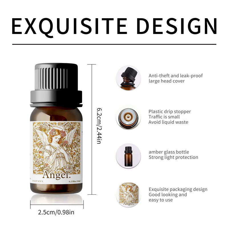 EMBRACEX Ätherisches Öl Engelsöl Floral Vintage Braun 10 ml Glas - Bild 2