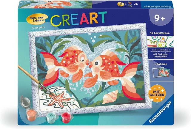 Ravensburger Malen nach Zahlen Meerestiere, ab 9 Jahren - Bild 1