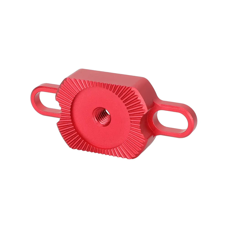 CAMVATE Kamerakäfig ARRI-Stil M6 Rosettenadapter mit 1/4"-20 Schraubmontageschlitz für Schulterkäfig-Rig-Zubehör - Bild 2