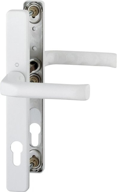 Hoppe Profiltür-Garnitur London in Aluminium Weiß - Bild 1
