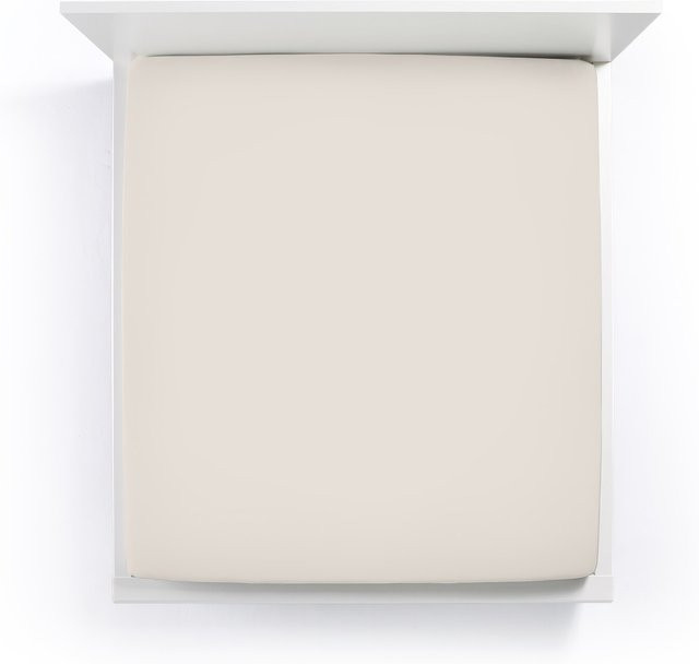 Formesse Spannbettlaken Bella Donna Jersey in Beige - Bild 1