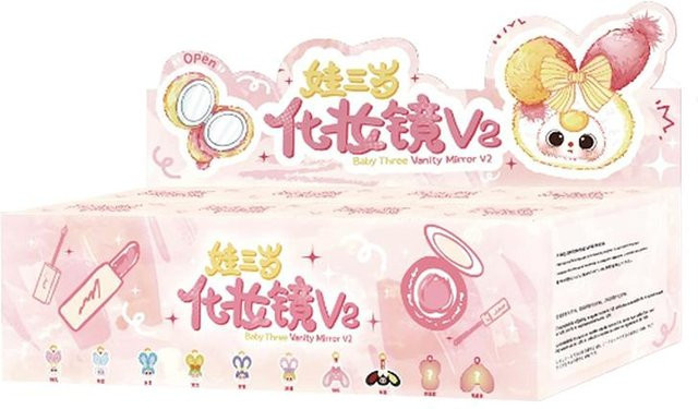 Baby Three V2 Serie Blind Box Plüschtasche Anhänger Puppe ab 14+y - Bild 1