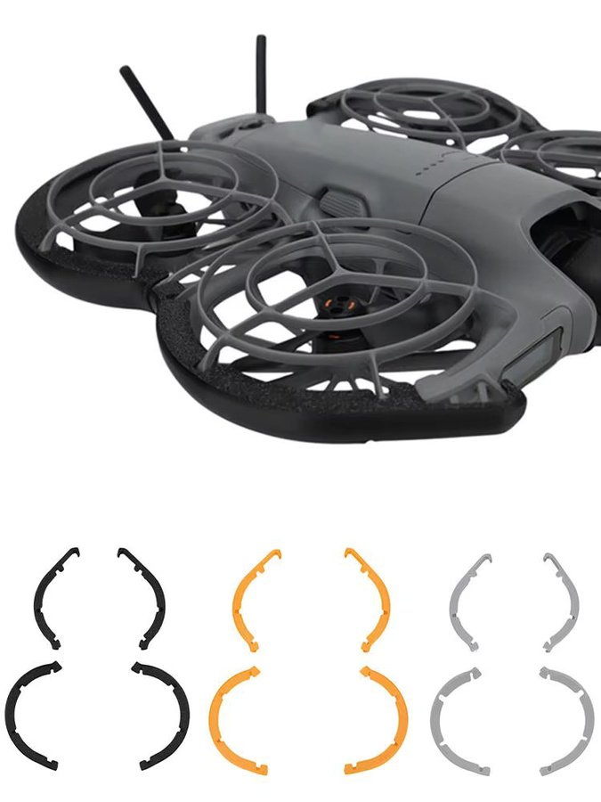 DJI NEO 2 Propeller-Schutzabdeckung aus EVA in Schwarz als Anti-Kollisions-Ring und Schwimm-Schutz Zubehör - Bild 5