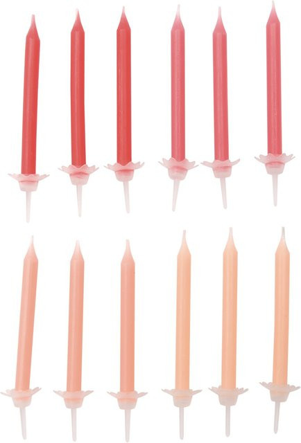 Rico Design Kerzenset Fashion Mehrfarbig Pink aus Wachs - Bild 1