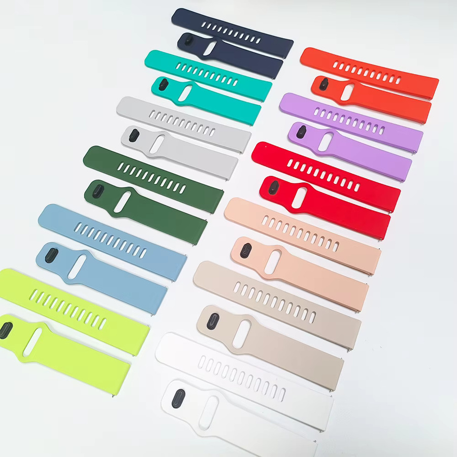 Uhrenarmband Silikon, Huawei, 20 mm, 22 mm - Bild 2