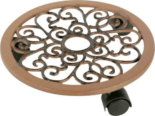 Siena Garden Transportroller J41409 aus Gusseisen in Braun mit einer Traglast von max. 60 kg - Bild 1