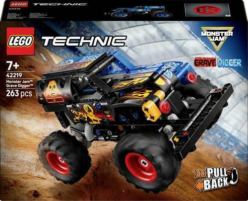 LEGO Technic Monster Jam Grave Digger Feuer und Eis Konstruktionsspielzeug