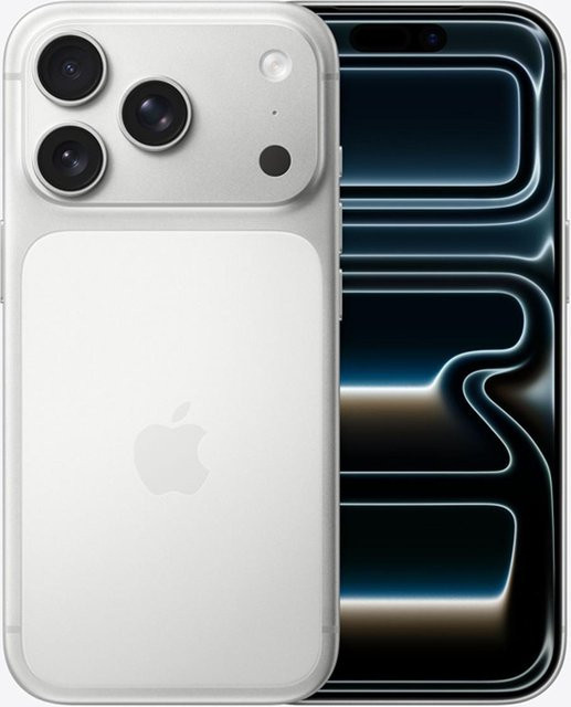 Apple iPhone 17 Pro Silber 256 GB mit 6,3 Zoll Display und iOS Einzel-SIM + eSIM - Bild 1