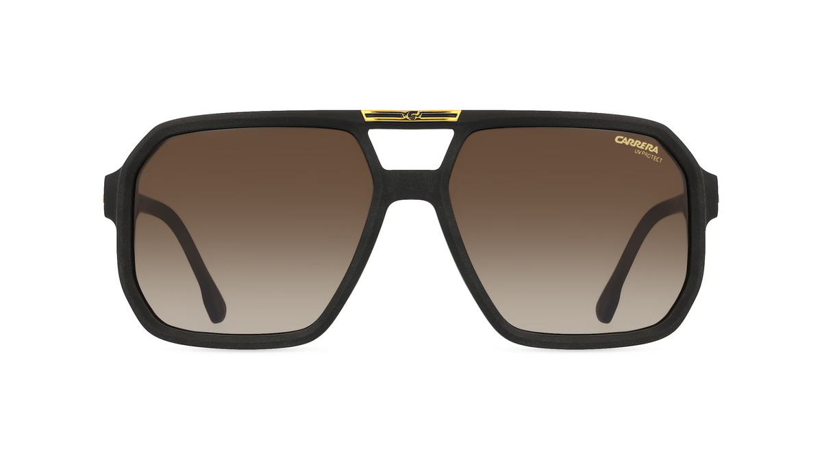 Carrera VICTORY C Sonnenbrille Aviator, Vollrand, Kunststoff, Herren, schwarz - Bild 1