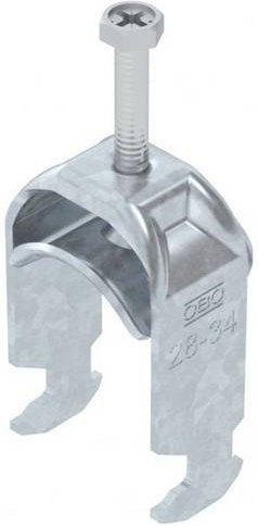 OBO Bettermann Bügelschelle 1186029 in Silber - Bild 1