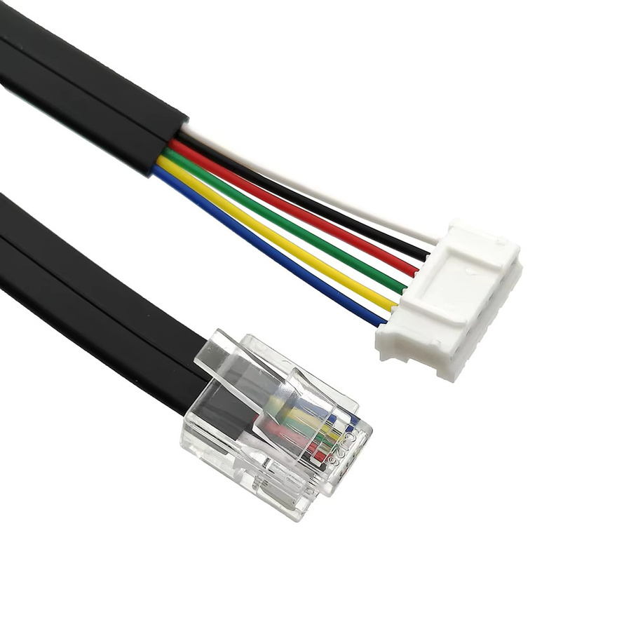 Coorle RJ12-Kabel 6P6C zu PH2.0 6P Modulares 6-adriges Verbindungskabel mit 2,0 mm Anschlussabstand - Bild 2