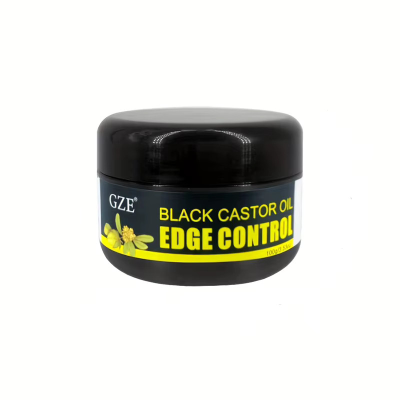 GZE African Black Castor Edge Control Haarwachsgel, Damen, Black Castor Oil & Coconut Oil - Bild 6
