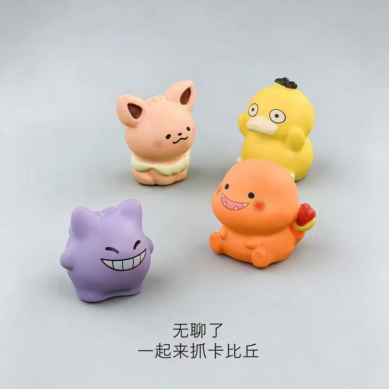 TAKARA TOMY Pokémon Dream Team Serie, Relief-Figuren, 6-teiliges Set - Bild 3