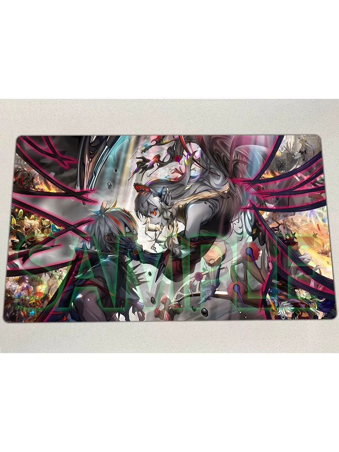 YuGiOh Playmat Fusion Dispatch Fallen of Albaz von YANFU, Multicolour - Bild 2