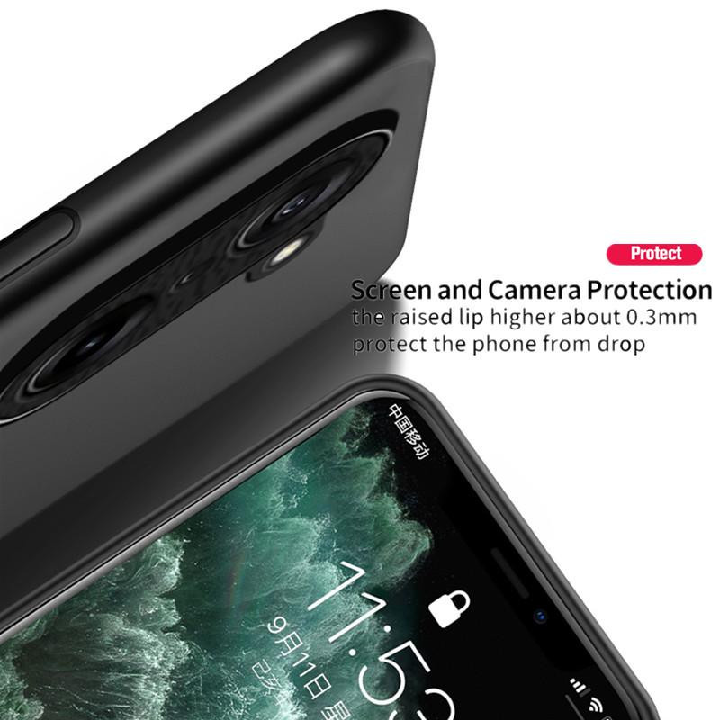 Robuste und rutschfeste Schutzhülle für OnePlus Nord CE in Schwarz mit integriertem magnetischem Saugnapfhalter - Bild 3