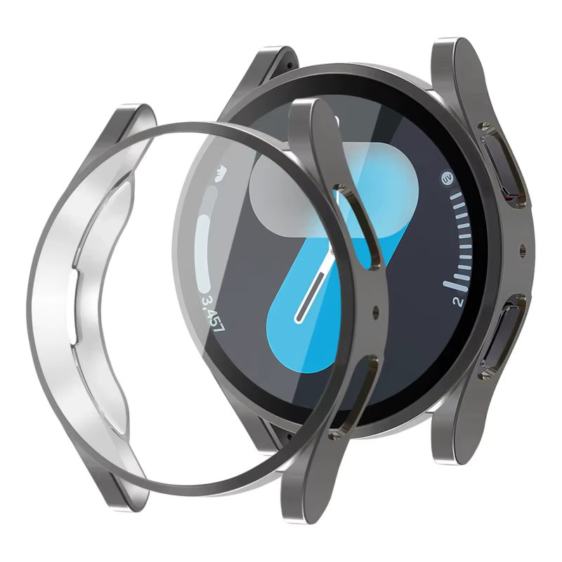 TPU-Hülle für Samsung Galaxy Watch 7, Galaxy Watch FE, Schwarz - Bild 1