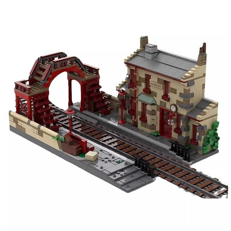 Yiran toy Hogsmeade Bahnhof Bausteine Erweiterungssteine 6–12 Jahre - Bild 2
