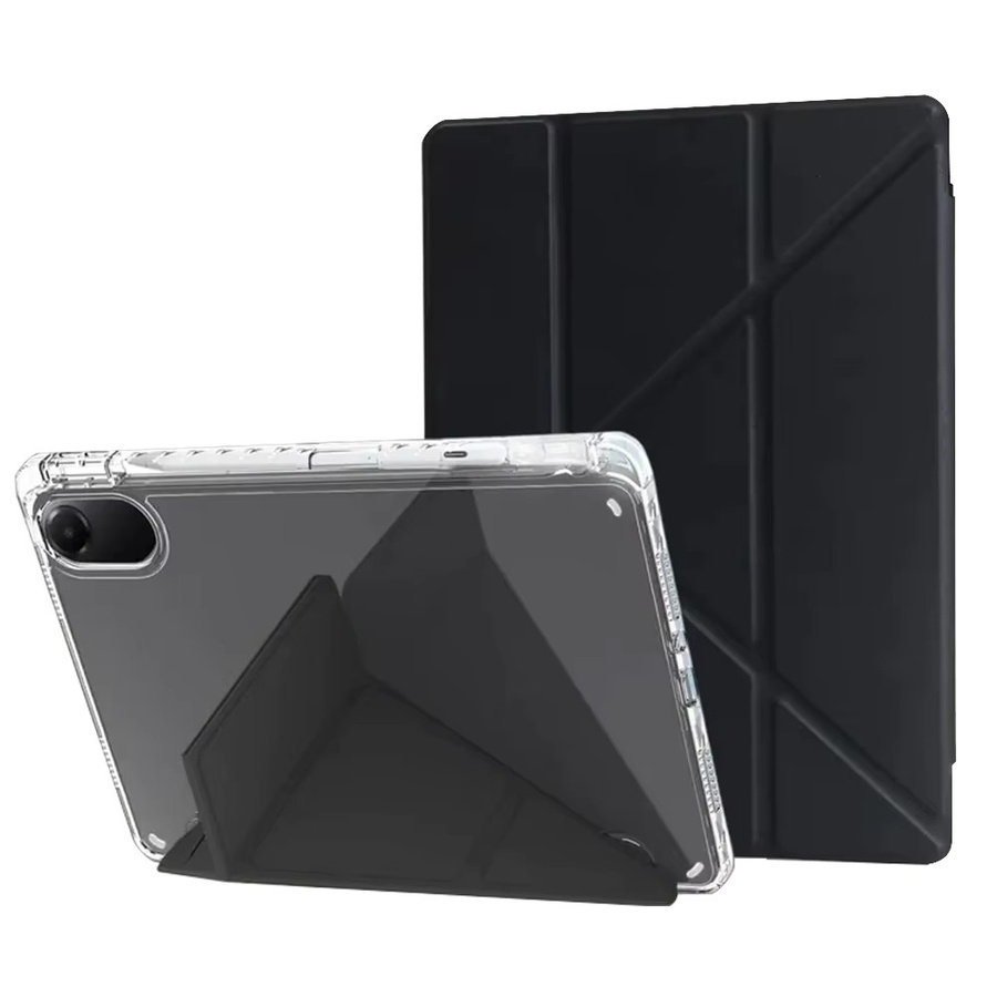 Xiaomi Y-Folding Flip Stand Hülle für Redmi Pad 2 11 Zoll 2025 mit Auto-Sleep-Funktion und Stifthalter in Schwarz - Bild 5