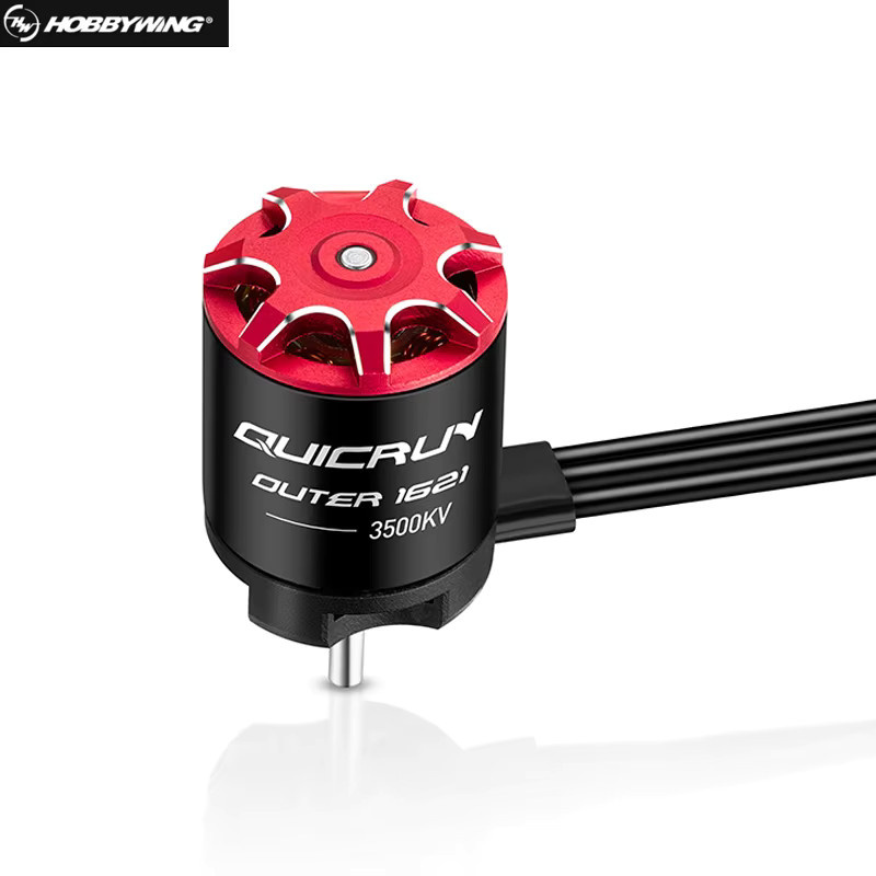 Hobbywing QuicRun Outer 1621 SL Sensorloser Brushless Motor, 3500KV, 1:24 RC Auto Crawler Zubehör - Bild 2