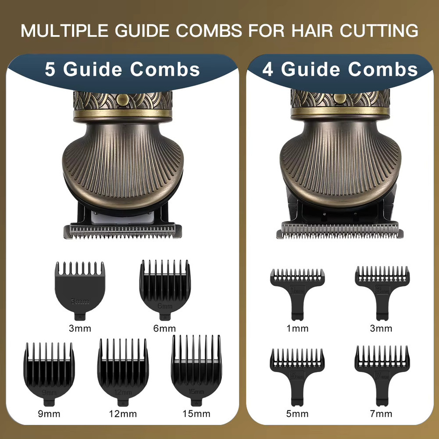 SOLIMPIA Elektrischer Haarschneider Trimmer-Set, Silber, Herren - Bild 4