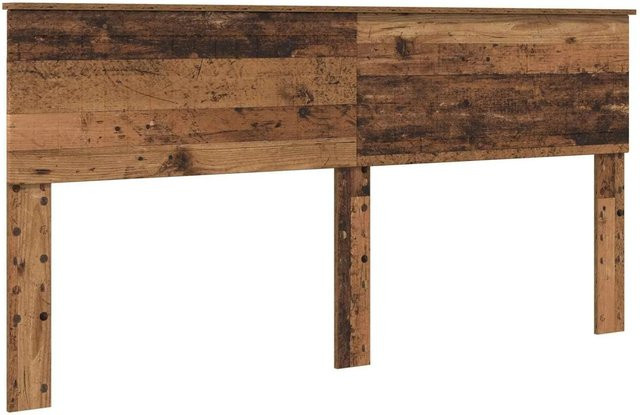 vidaXL Kopfteil aus Holzwerkstoff in Altholz-Optik, Braun, Breite: 180 cm - Bild 1