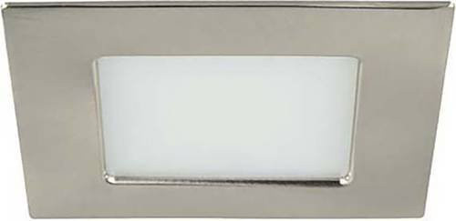Brumberg LED-Einbauleuchte 12110153 in Silber, quadratisch, warmweiß, IP44 - Bild 1