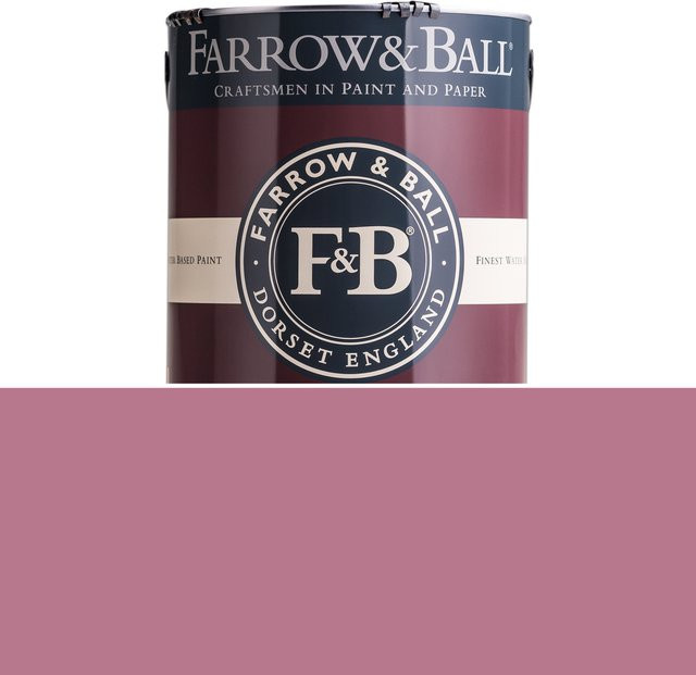 Farrow & Ball Exterior Eggshell Farbe Rangwali 296 Pink-Rot-Lila 2,5 l - Bild 1
