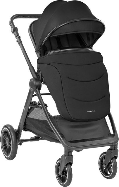 Kikka boo Kombikinderwagen Ava 3 in 1 mit Babywanne, Babyschale und Wickeltasche in Schwarz - Bild 1